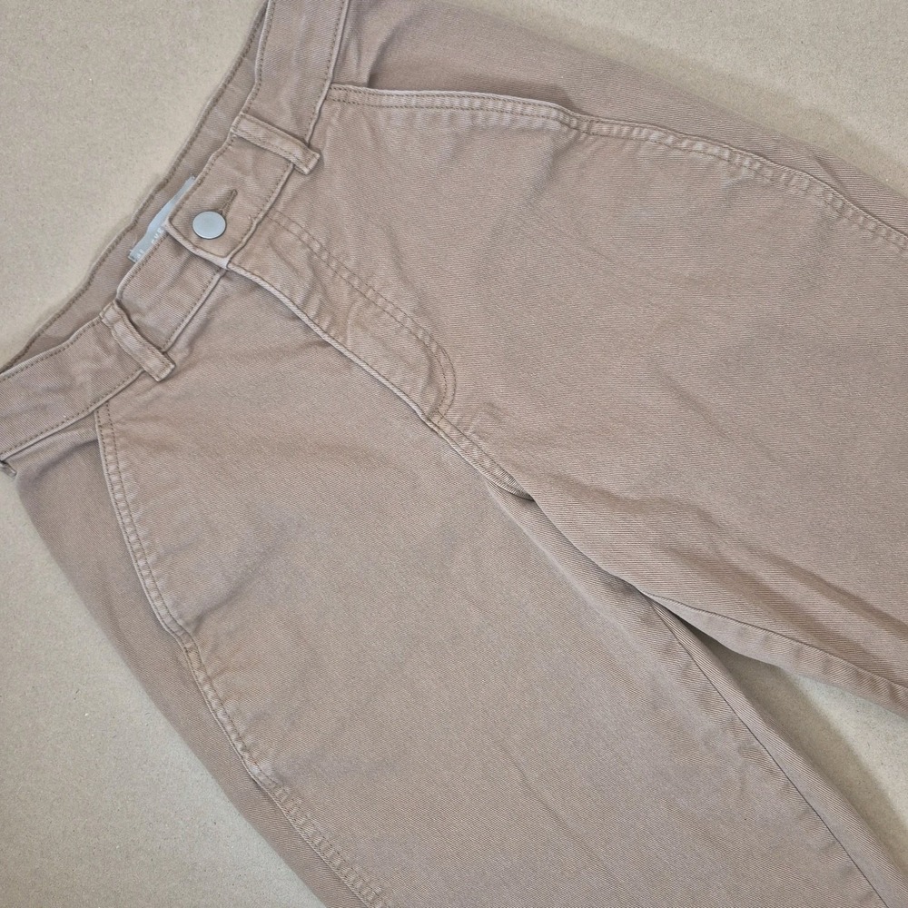 Everlane Tan Ankle Cropped Pants